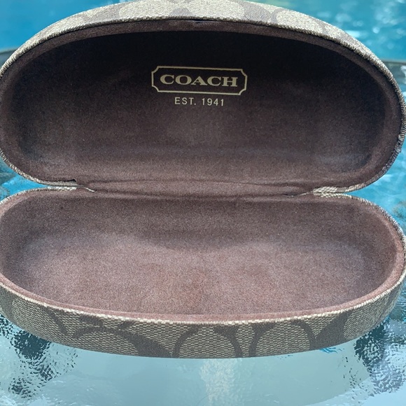 Coach Large Eyeglass / Sunglass Case - Picture 6 of 6